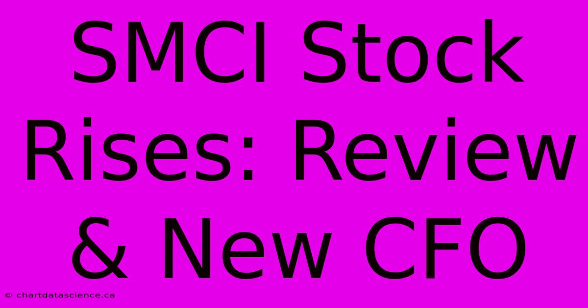 SMCI Stock Rises: Review & New CFO