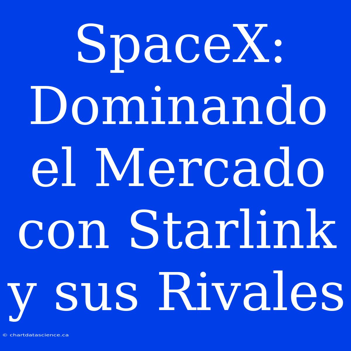 SpaceX: Dominando El Mercado Con Starlink Y Sus Rivales