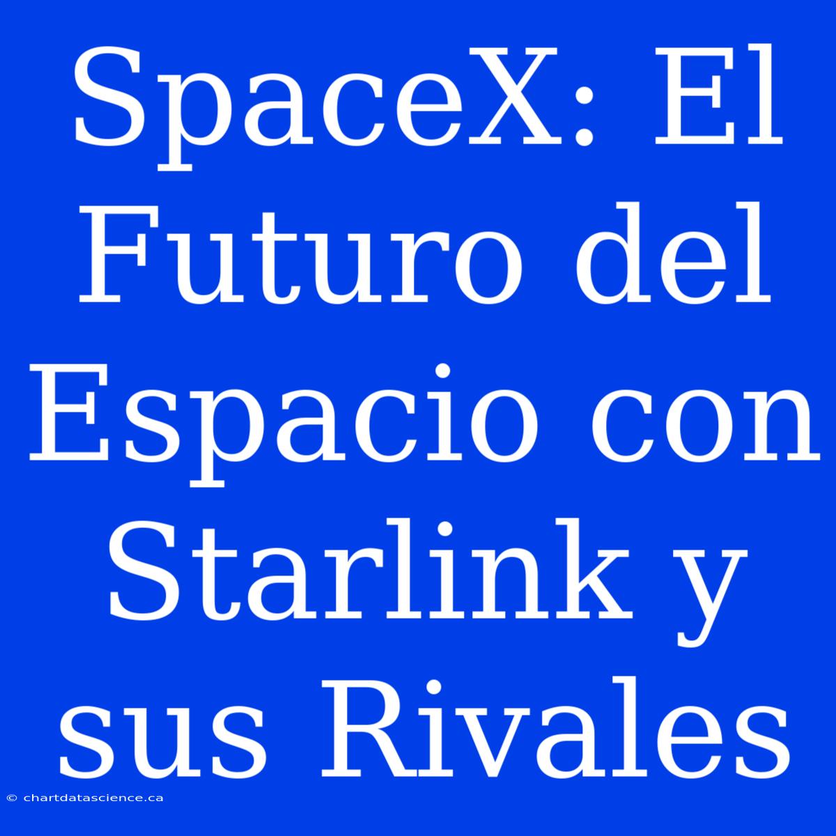 SpaceX: El Futuro Del Espacio Con Starlink Y Sus Rivales