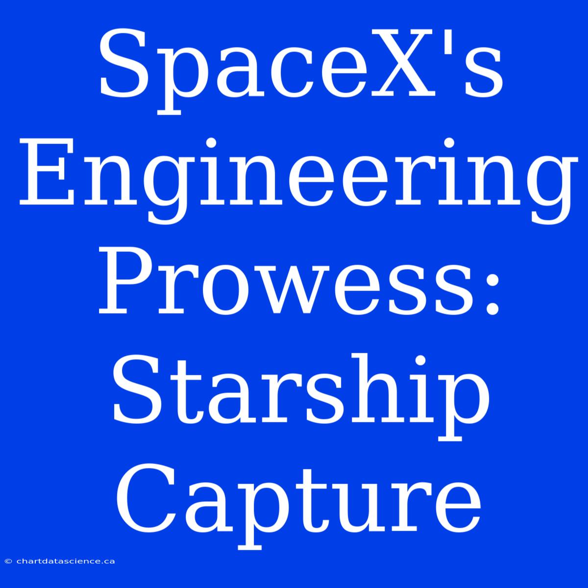 SpaceX's Engineering Prowess: Starship Capture