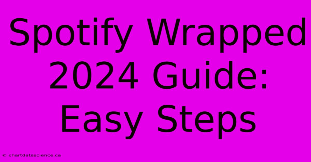 Spotify Wrapped 2024 Guide: Easy Steps