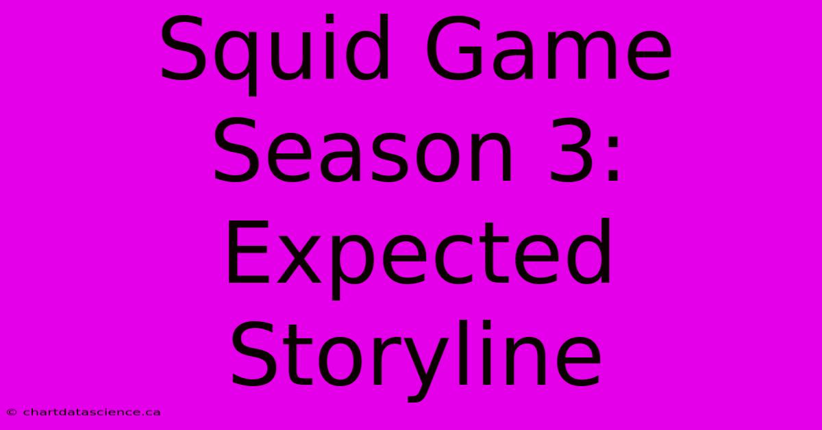 Squid Game Season 3: Expected Storyline