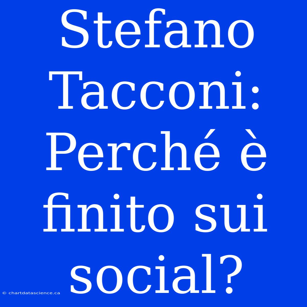 Stefano Tacconi: Perché È Finito Sui Social?