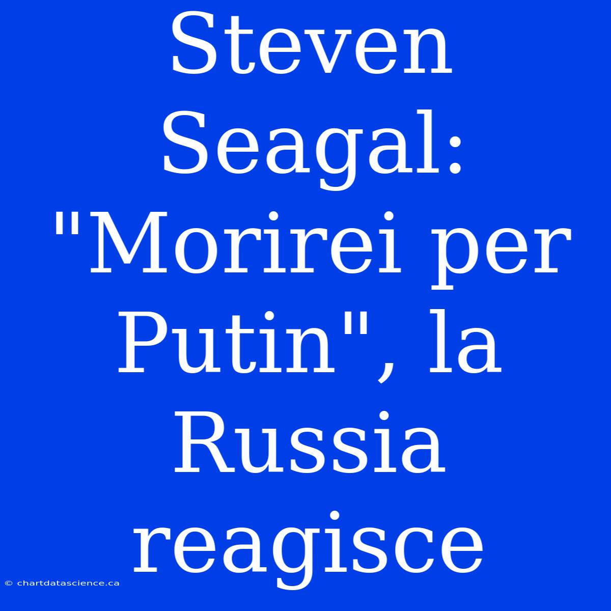 Steven Seagal: 