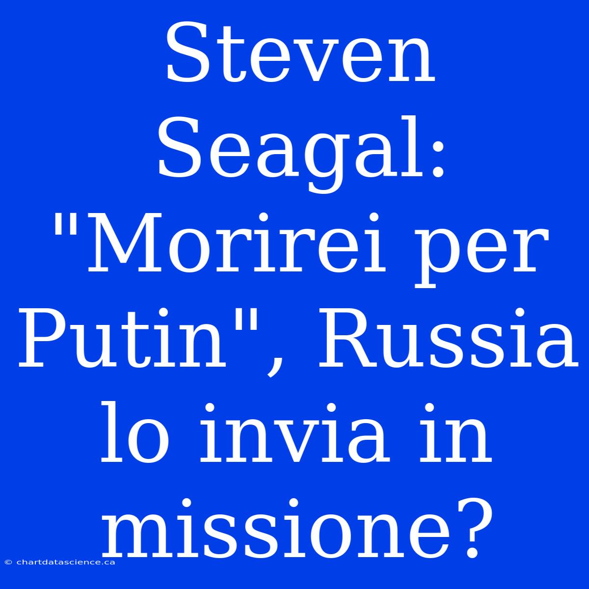 Steven Seagal: 