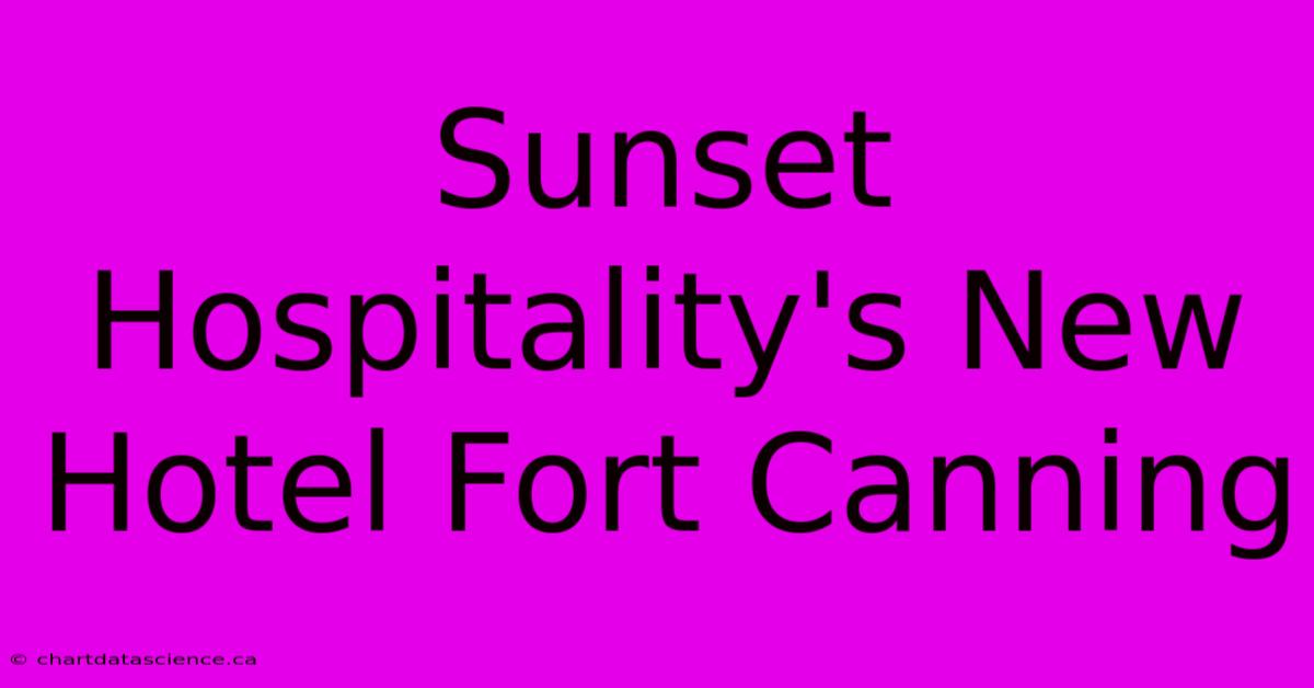 Sunset Hospitality's New Hotel Fort Canning