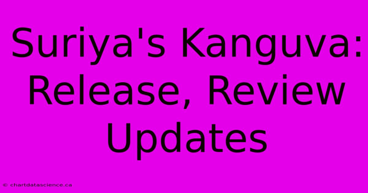 Suriya's Kanguva: Release, Review Updates