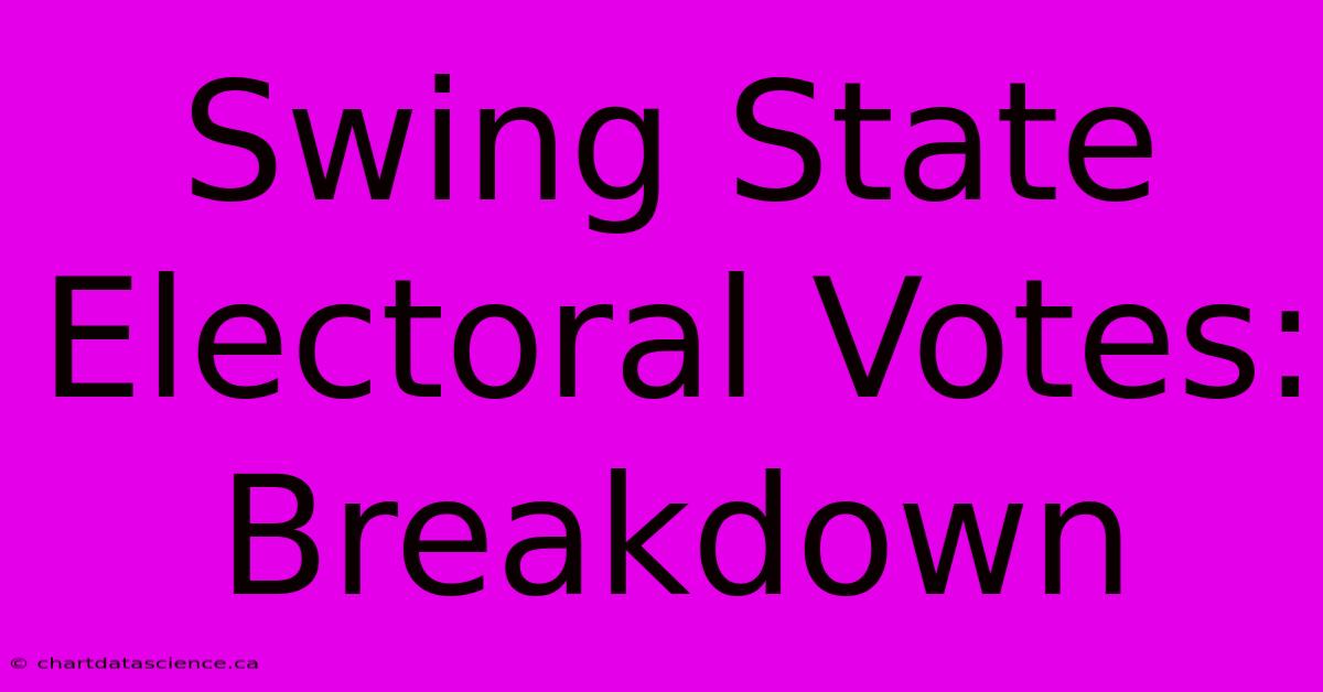 Swing State Electoral Votes: Breakdown