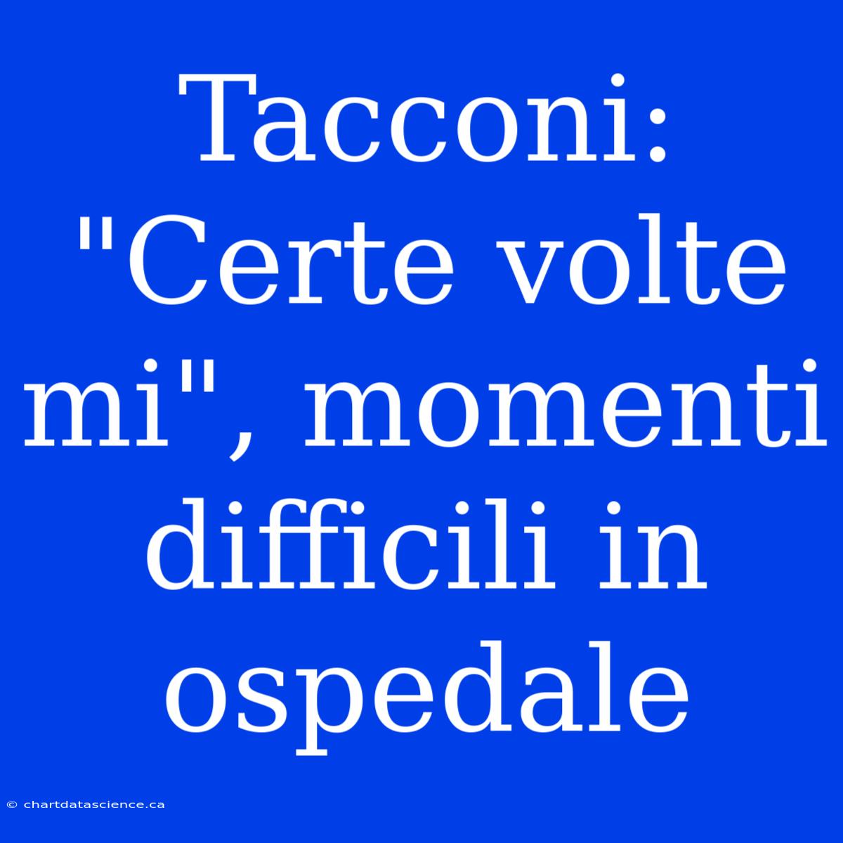 Tacconi: 