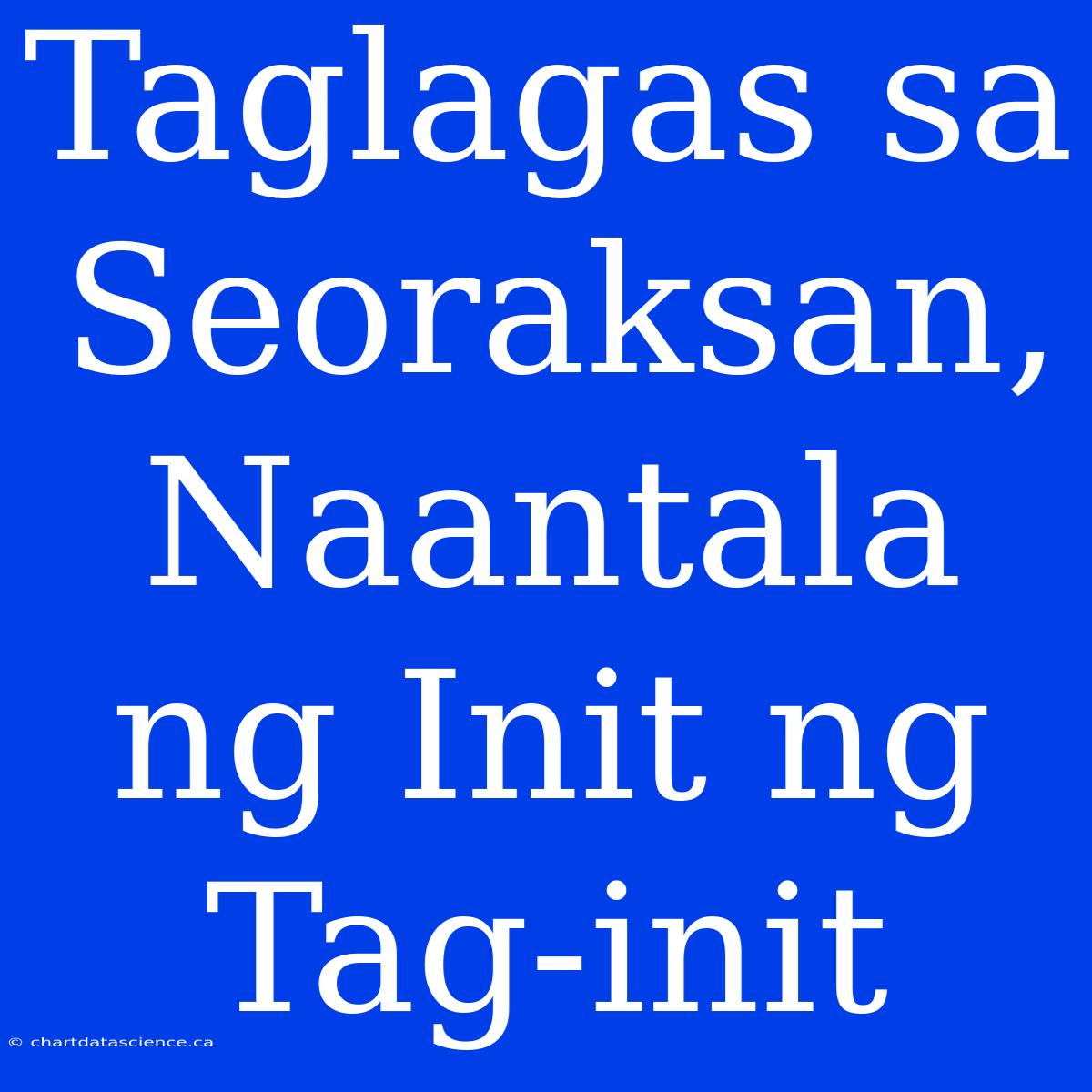 Taglagas Sa Seoraksan, Naantala Ng Init Ng Tag-init