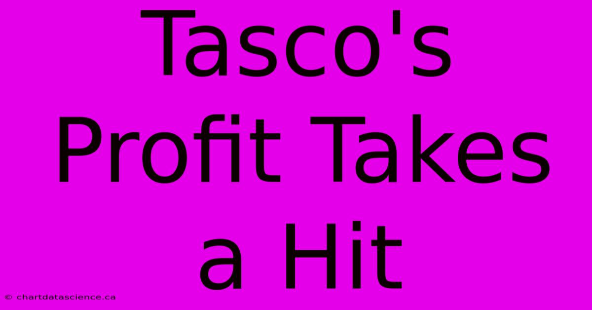 Tasco's Profit Takes A Hit