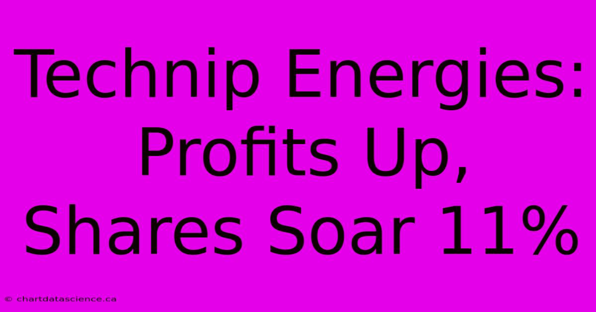 Technip Energies: Profits Up, Shares Soar 11%