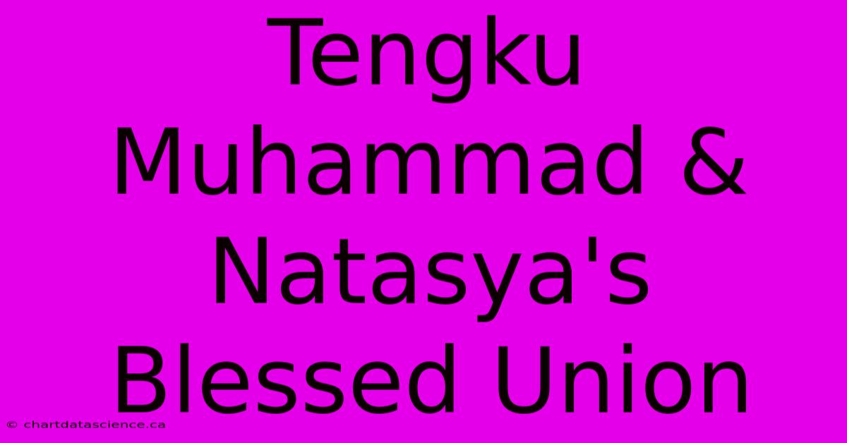 Tengku Muhammad & Natasya's Blessed Union