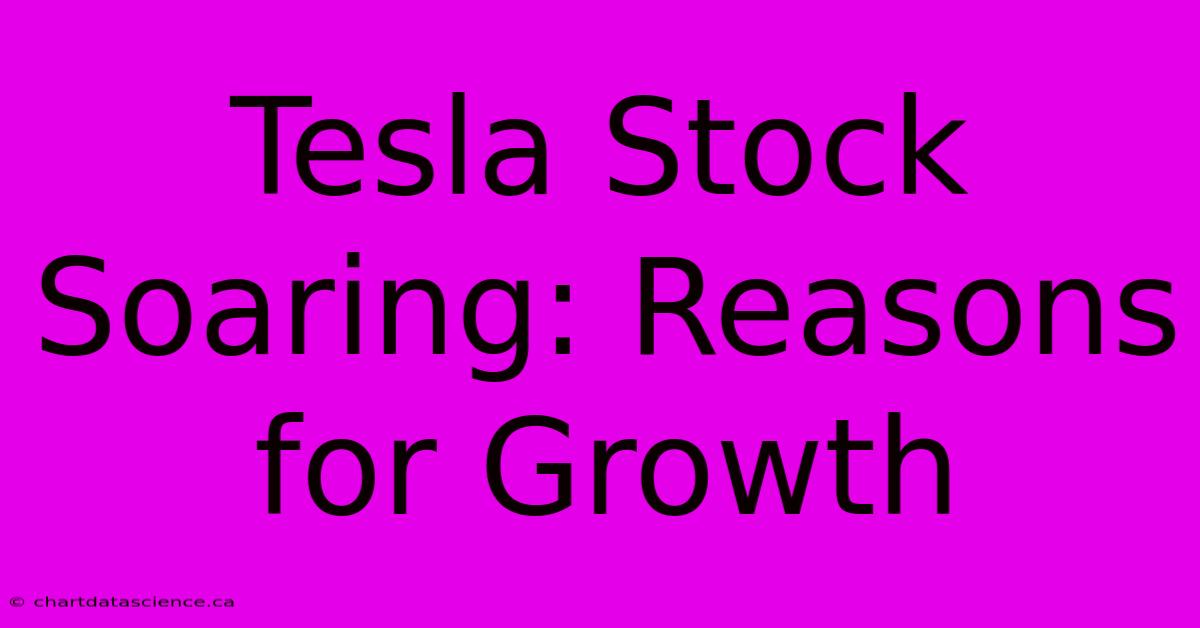 Tesla Stock Soaring: Reasons For Growth