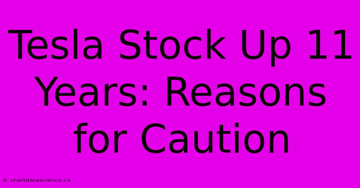 Tesla Stock Up 11 Years: Reasons For Caution