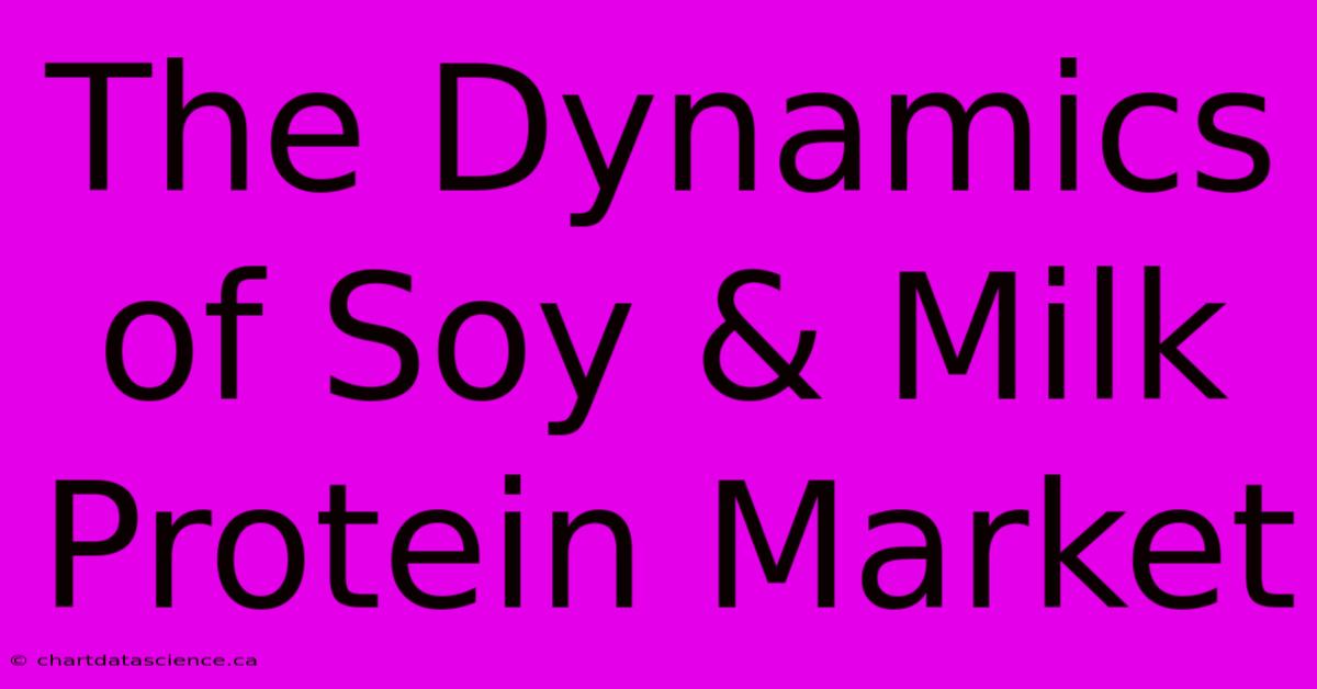 The Dynamics Of Soy & Milk Protein Market