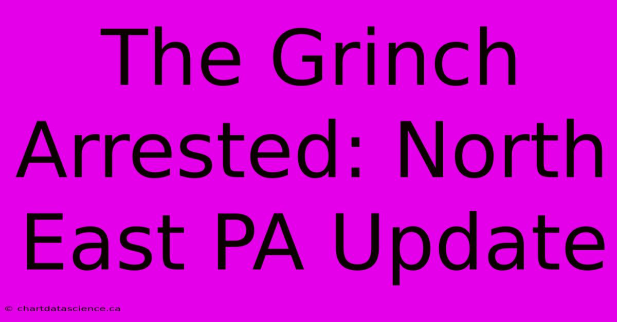 The Grinch Arrested: North East PA Update