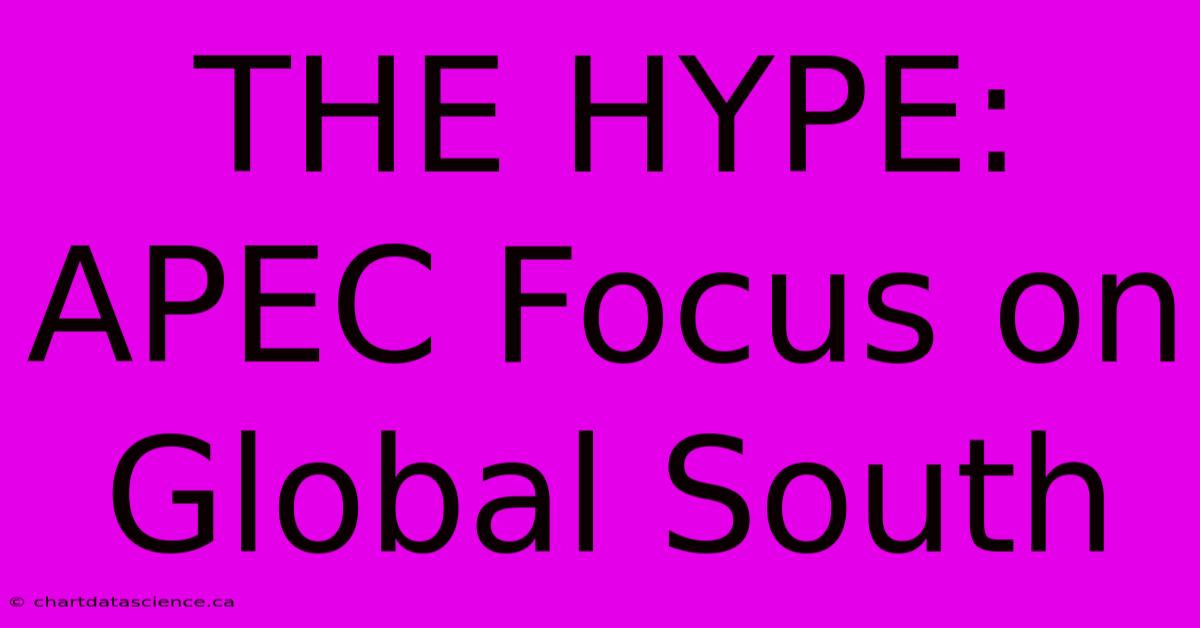 THE HYPE: APEC Focus On Global South