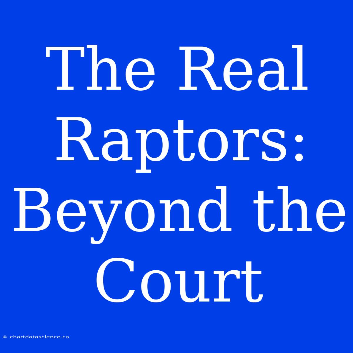 The Real Raptors: Beyond The Court