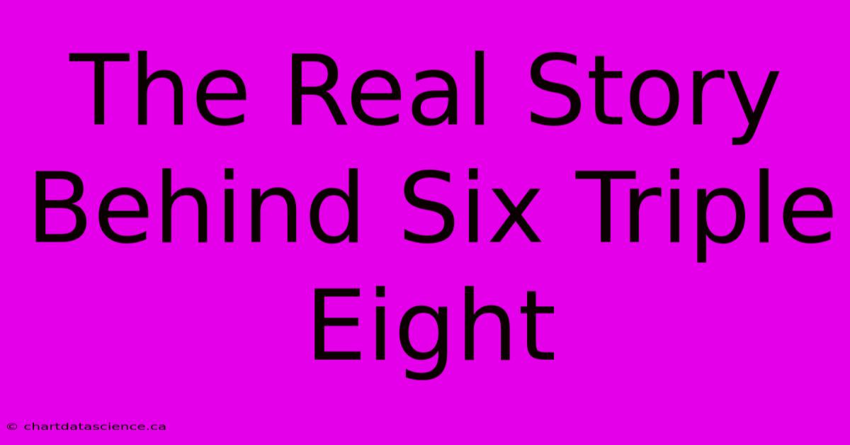 The Real Story Behind Six Triple Eight