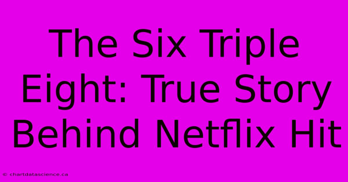 The Six Triple Eight: True Story Behind Netflix Hit