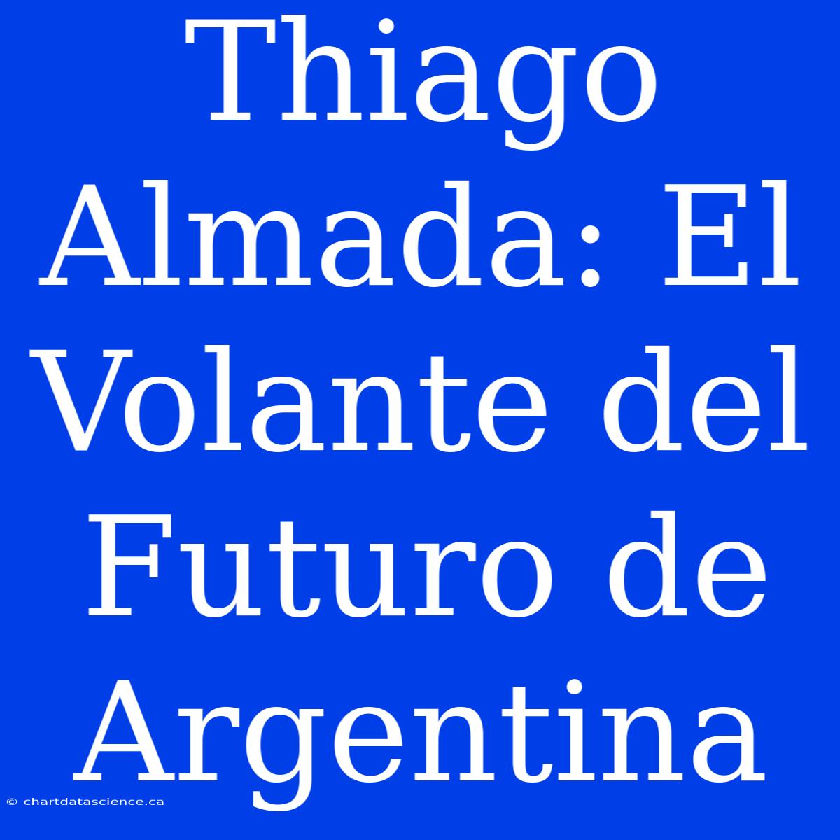 Thiago Almada: El Volante Del Futuro De Argentina