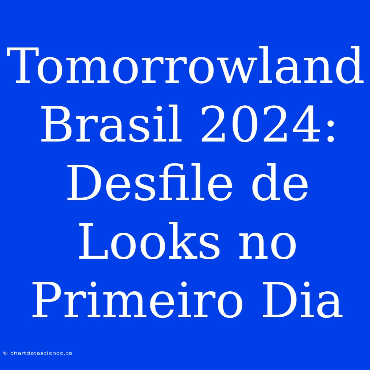 Tomorrowland Brasil 2024: Desfile De Looks No Primeiro Dia