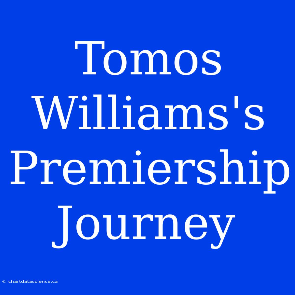 Tomos Williams's Premiership Journey