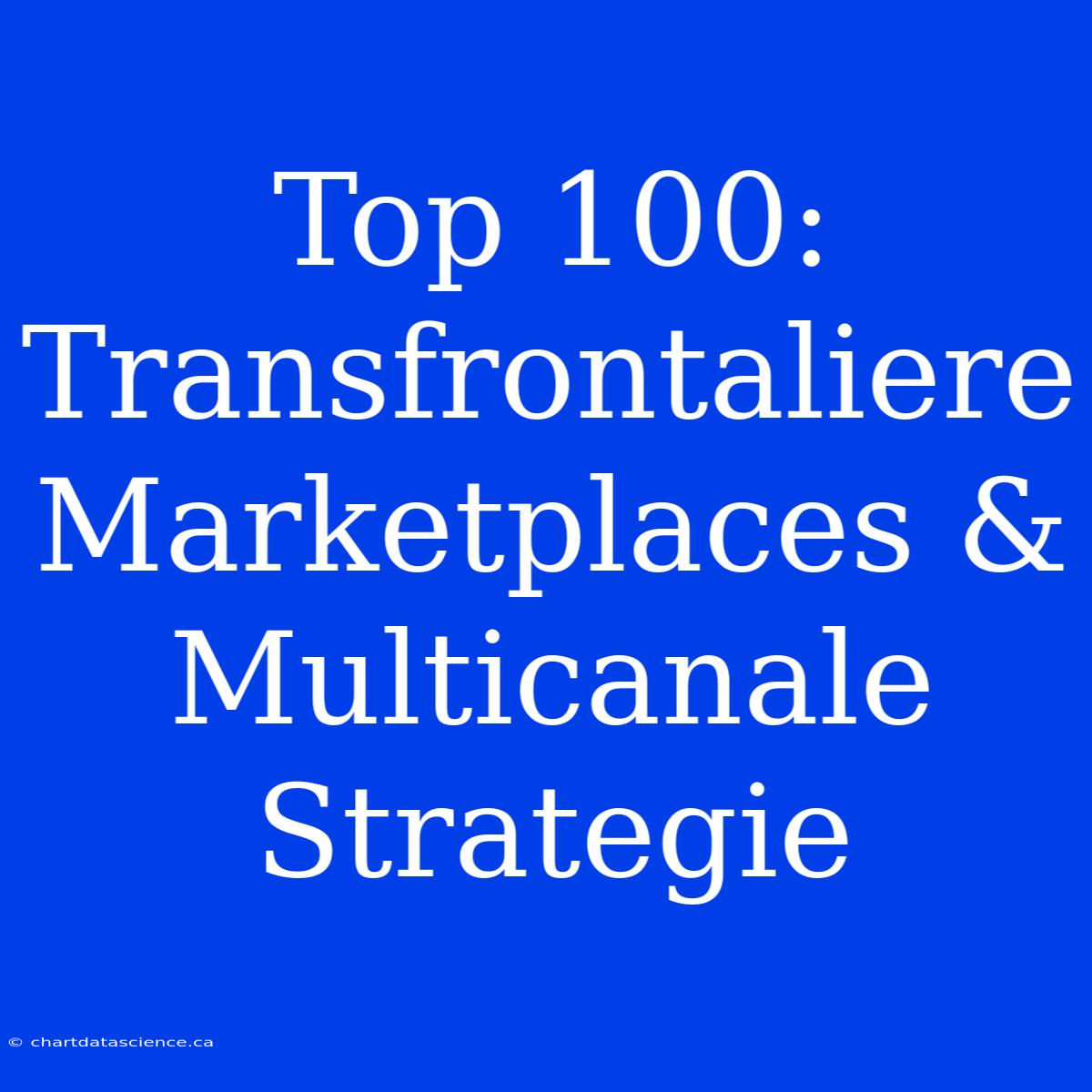 Top 100: Transfrontaliere Marketplaces & Multicanale Strategie