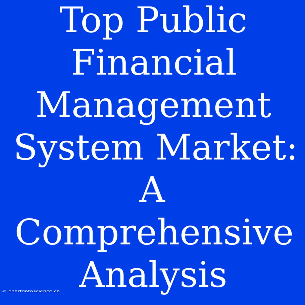 Top Public Financial Management System Market: A Comprehensive Analysis