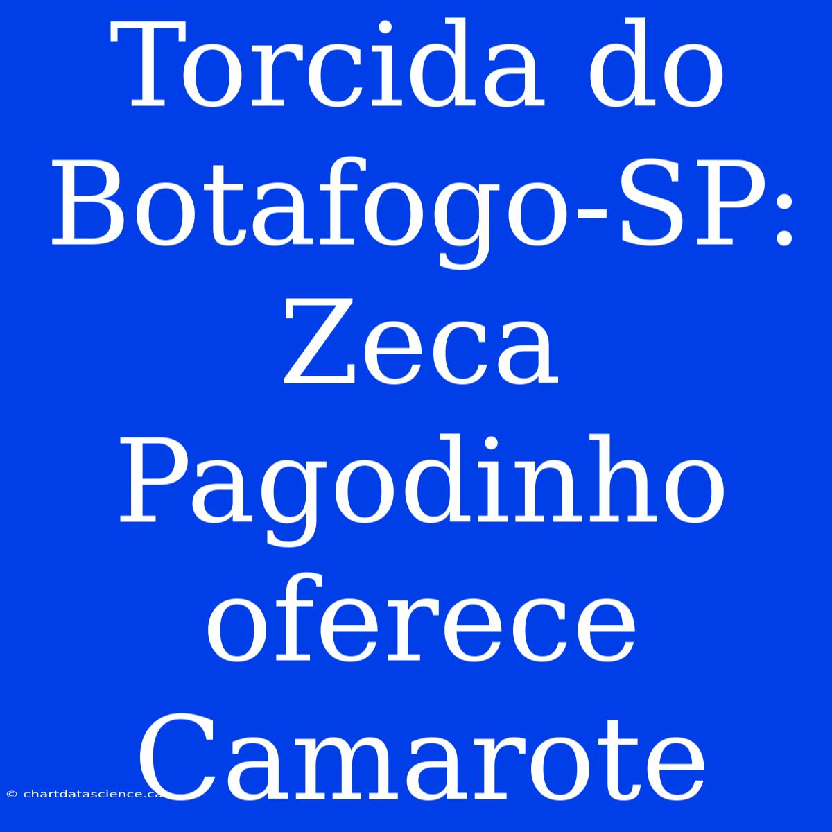 Torcida Do Botafogo-SP: Zeca Pagodinho Oferece Camarote