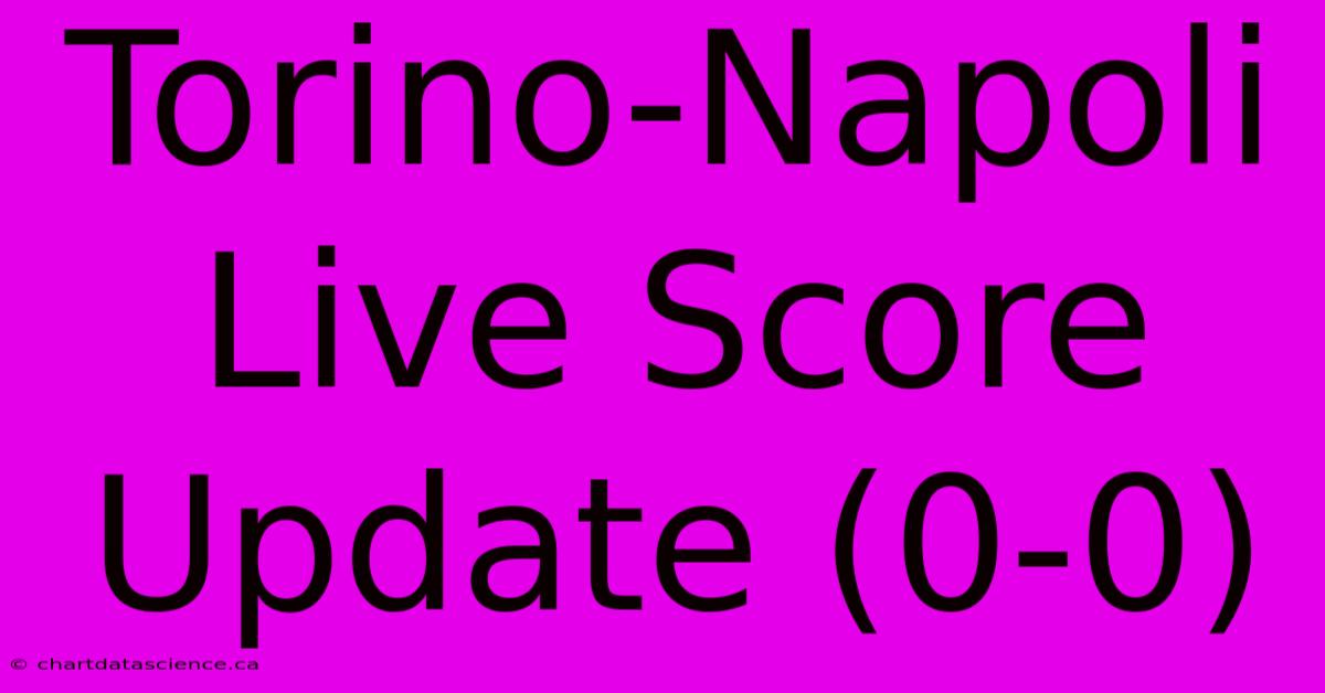 Torino-Napoli Live Score Update (0-0)