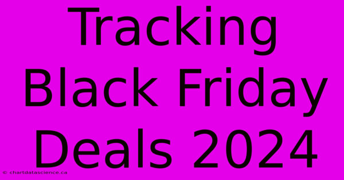 Tracking Black Friday Deals 2024