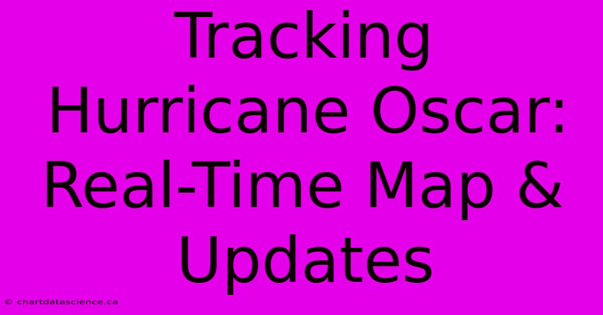 Tracking Hurricane Oscar: Real-Time Map & Updates