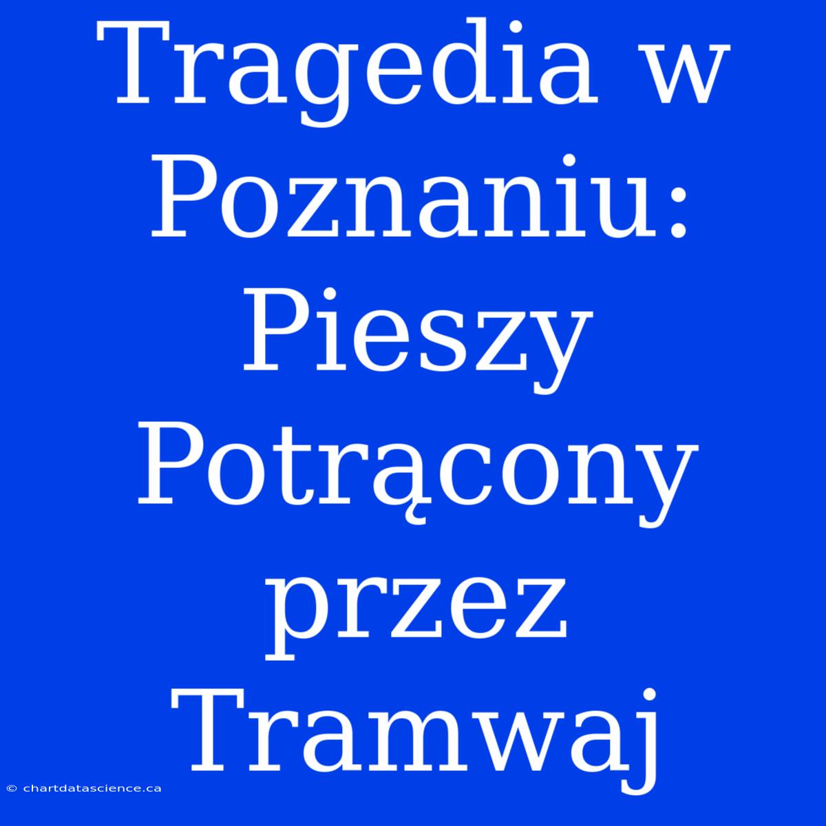 Tragedia W Poznaniu: Pieszy Potrącony Przez Tramwaj