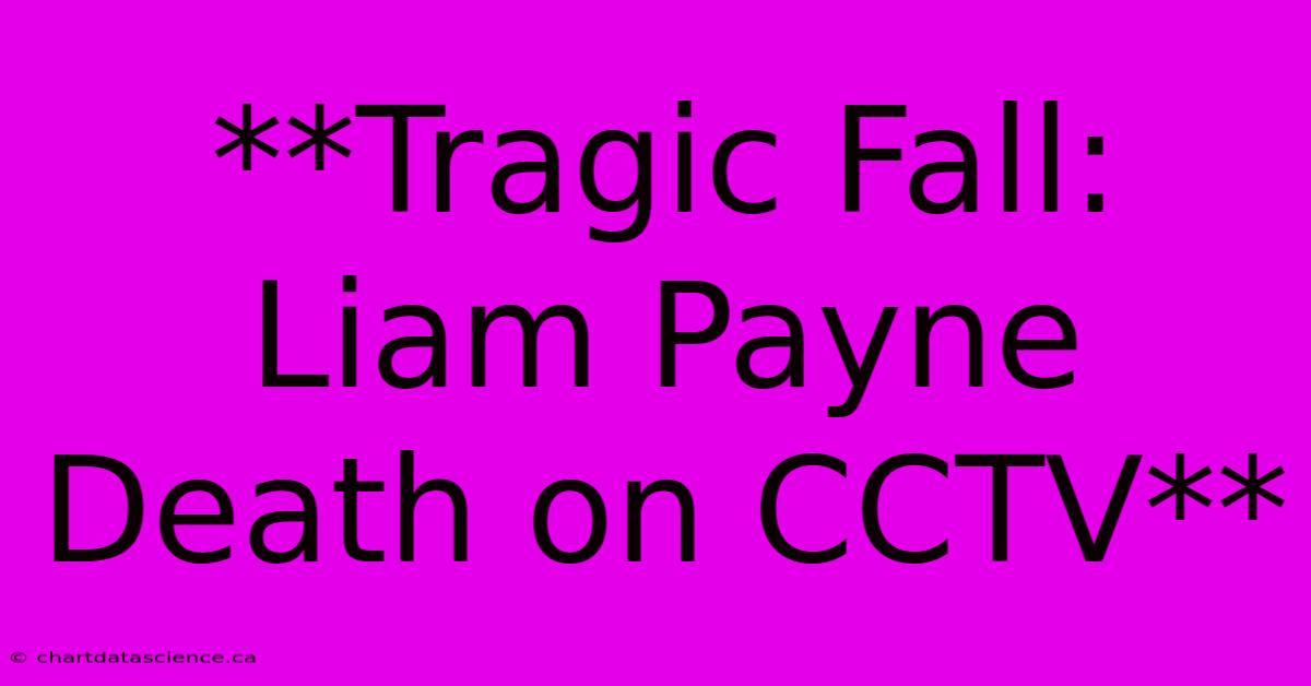 **Tragic Fall: Liam Payne Death On CCTV** 