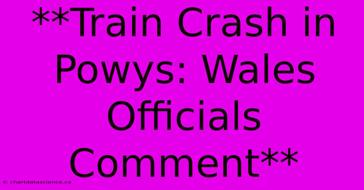 **Train Crash In Powys: Wales Officials Comment**