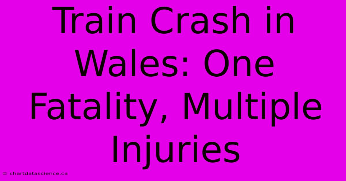 Train Crash In Wales: One Fatality, Multiple Injuries