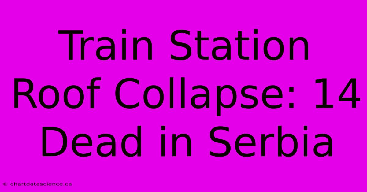 Train Station Roof Collapse: 14 Dead In Serbia