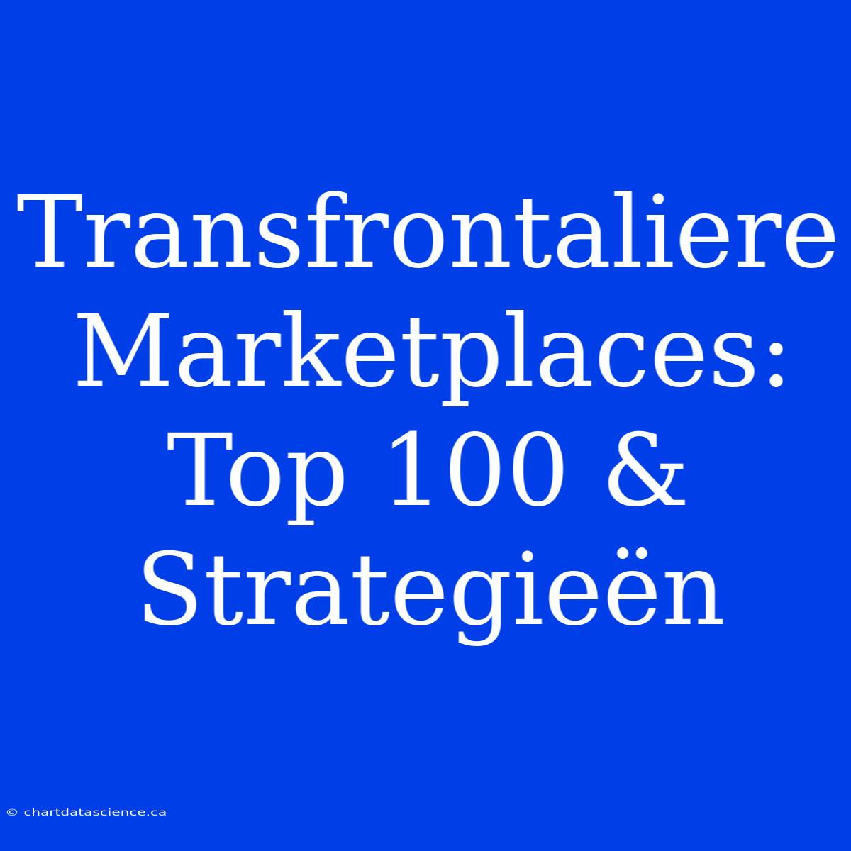 Transfrontaliere Marketplaces: Top 100 & Strategieën