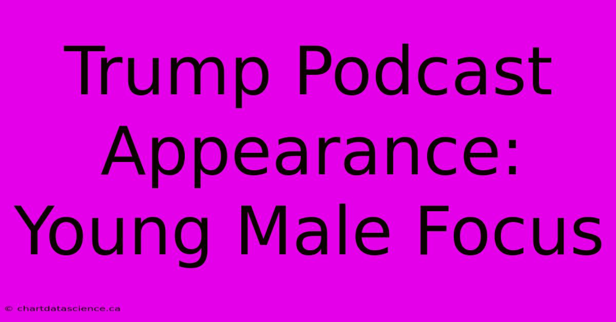 Trump Podcast Appearance: Young Male Focus