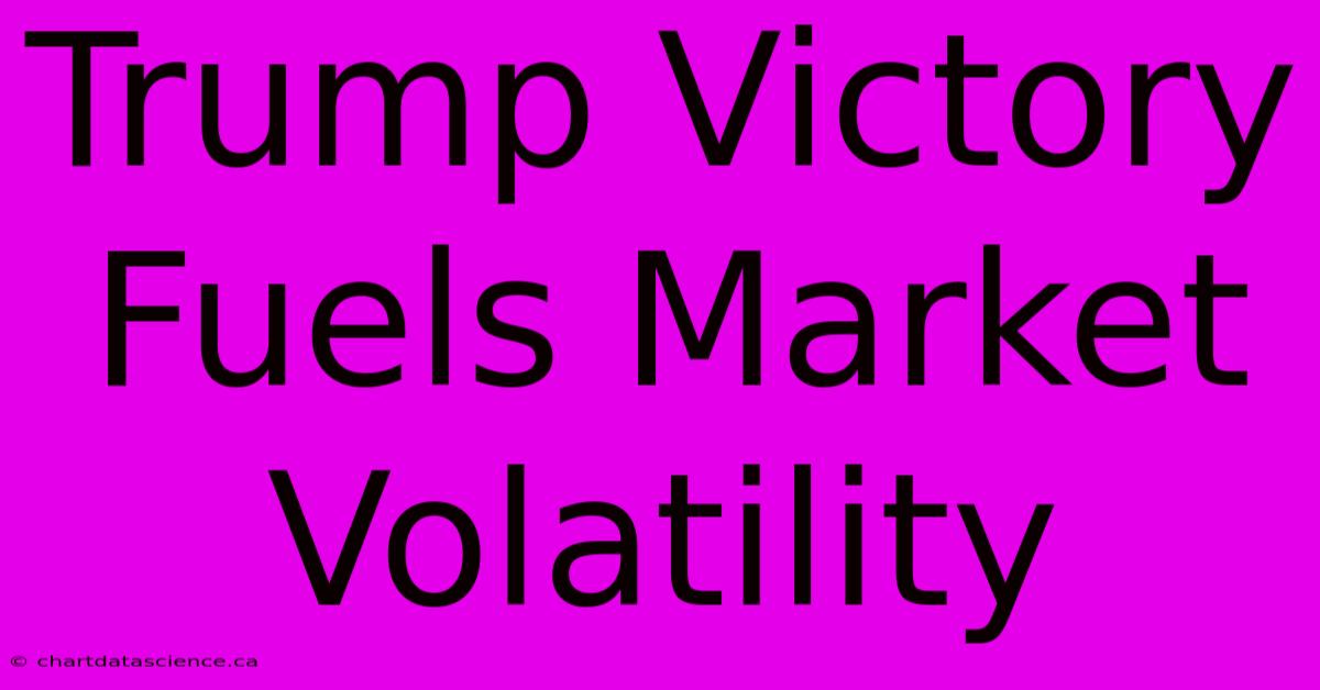 Trump Victory Fuels Market Volatility