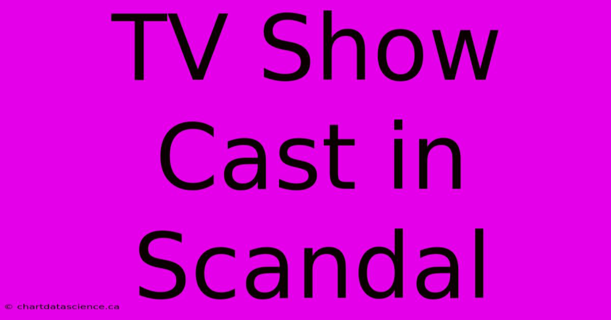 TV Show Cast In Scandal