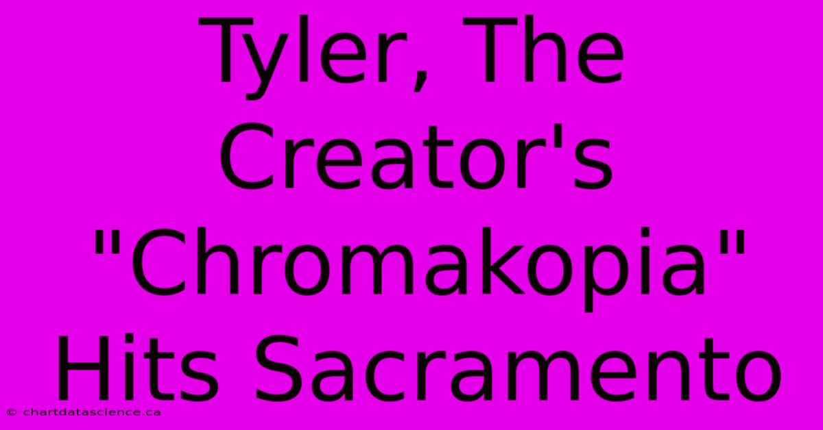 Tyler, The Creator's 