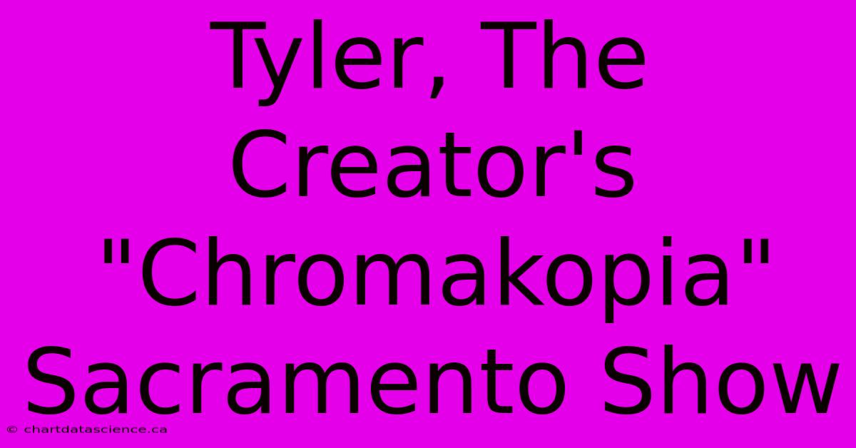 Tyler, The Creator's 