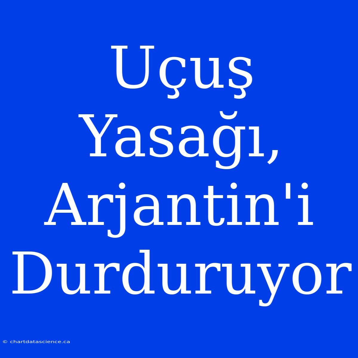 Uçuş Yasağı, Arjantin'i Durduruyor