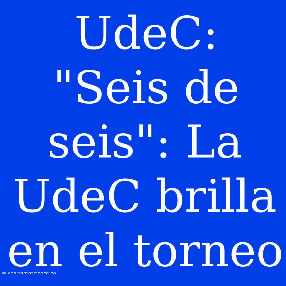 UdeC: 