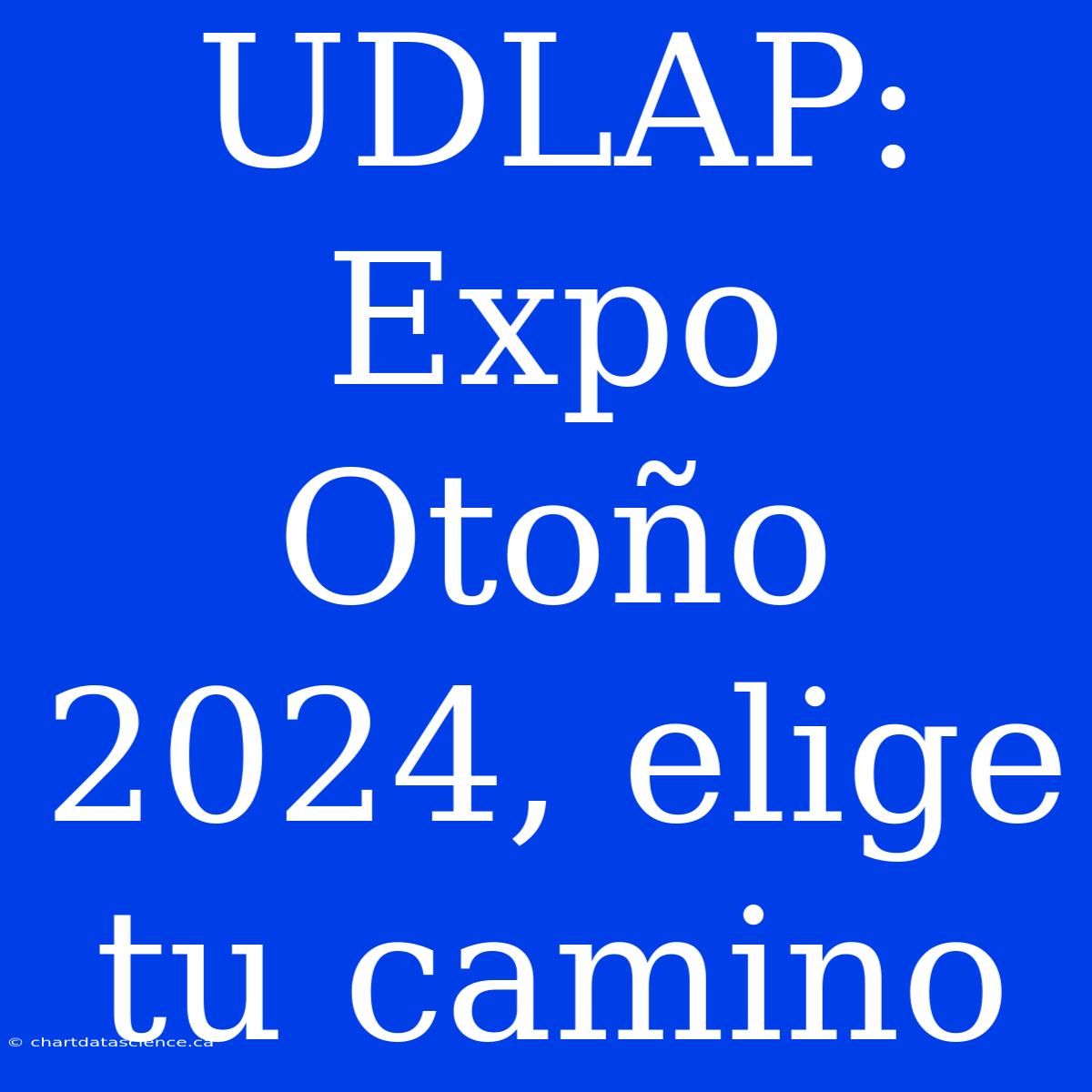 UDLAP: Expo Otoño 2024, Elige Tu Camino