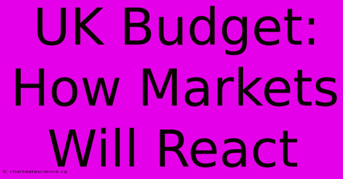 UK Budget: How Markets Will React 