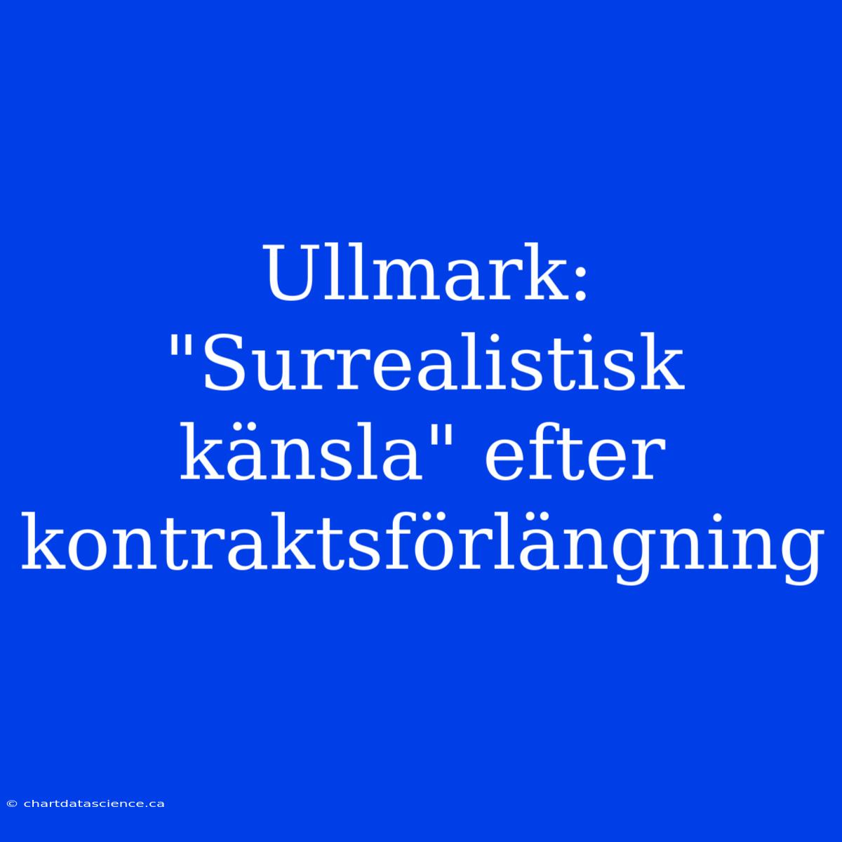 Ullmark: 